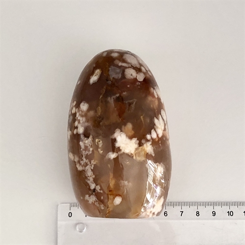 Agat Flower Fri Form Højde 10 cm - Små ujævnheder forkommer.